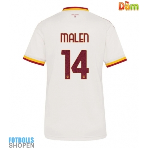 Billiga AS Roma Donyell Malen #14 Bortatröja Dam 2026-27 Kortärmad